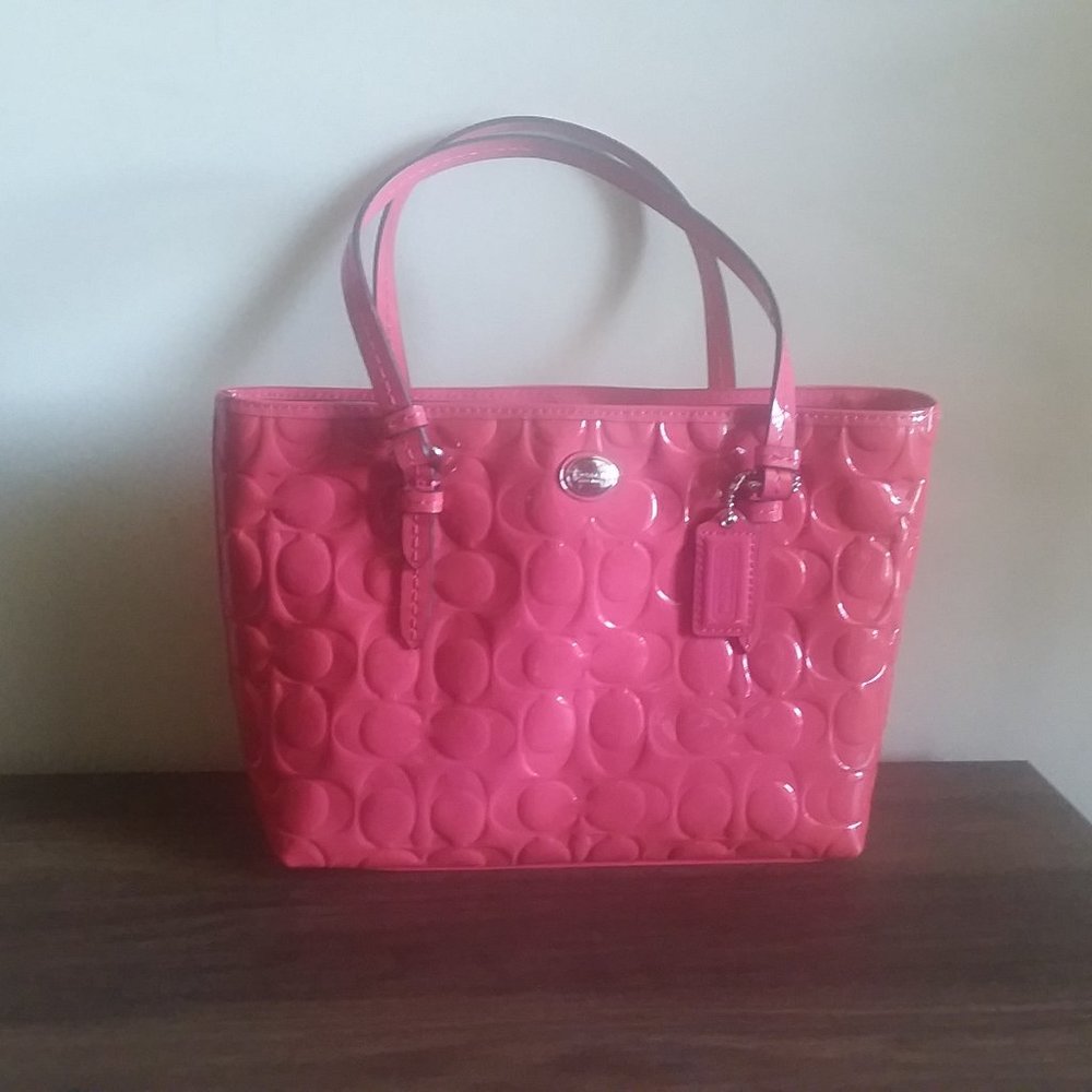 Coach Peyton Signature Mini Tote NWT